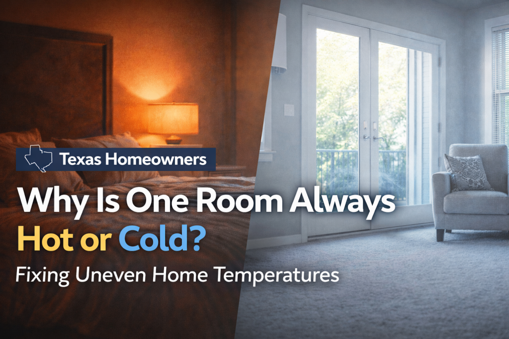 Image showing inconsistent room temps